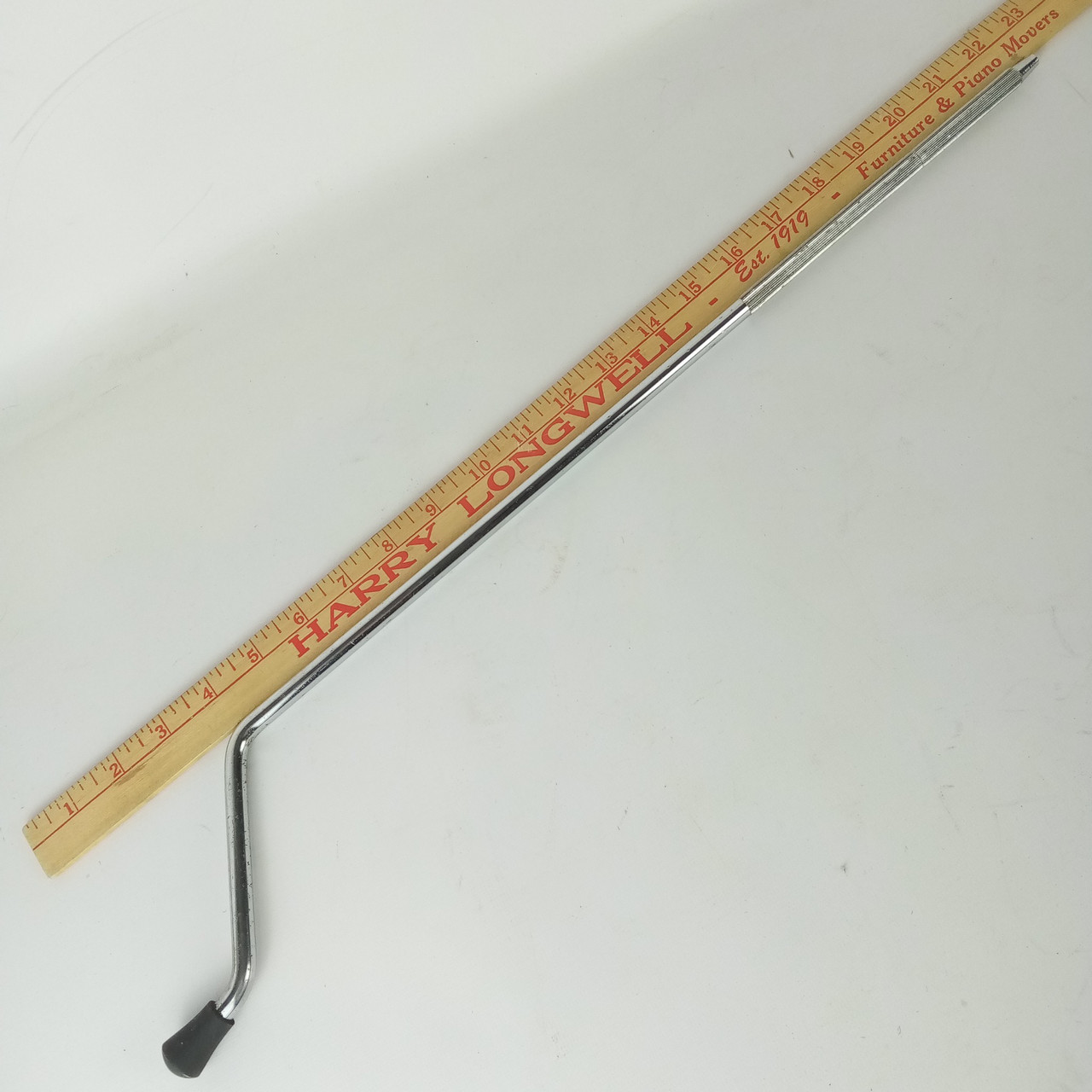 Ludwig Vintage 60s Super Classic 14" 3/8" 9.5mm 23-Inch Floor Tom Leg Tip P1785A — main photograph