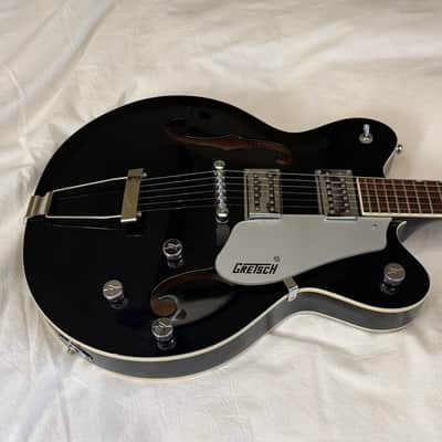 Gretsch G5122DC Hollow Body Double Cut - Made in Korea (MIK) - Black - Free Pro Setup image 2