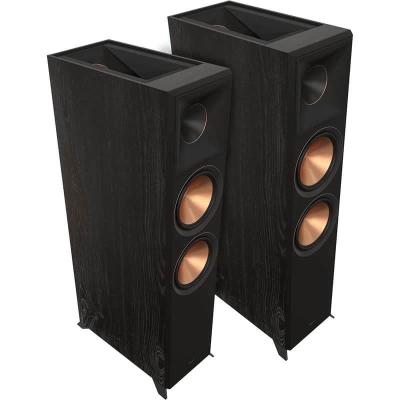 Klipsch Reference Premiere RP-8060FA II 6.5" 600W 2-Way Dolby Atmos Floorstanding Speaker, Ebony, Pair image 1