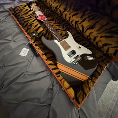 Fender To The Stars Limited Edition Tom Delonge "Padre" Stratocaster 2025 - Brown w/ Orange Competition Stripe image 1