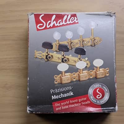 Schaller Gypsy Jazz Guitar Tuners - Nickel image 5