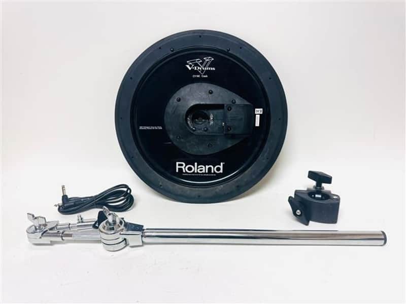 Roland CY-14C 14” Black Back Crash Cymbal wArm Clamp CY14 image 1