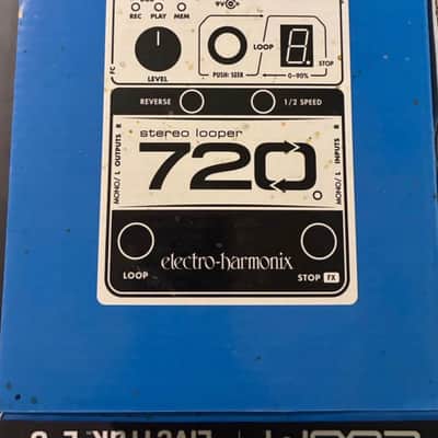 Electro-Harmonix 720 Stereo Looper 2015 - Present - Black / White / Blue image 2