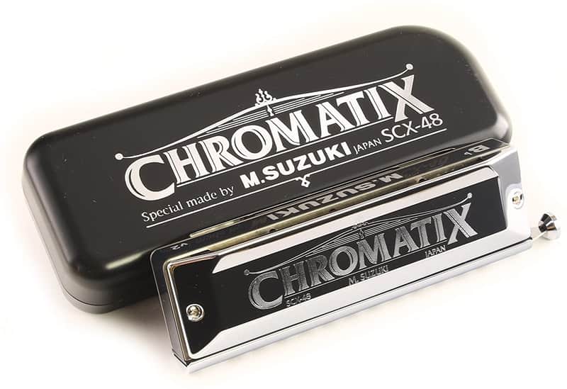 Suzuki SCX-48 Chromatix Series 12-Hole (48-Note) Chromatic Harmonica - Key of C image 1