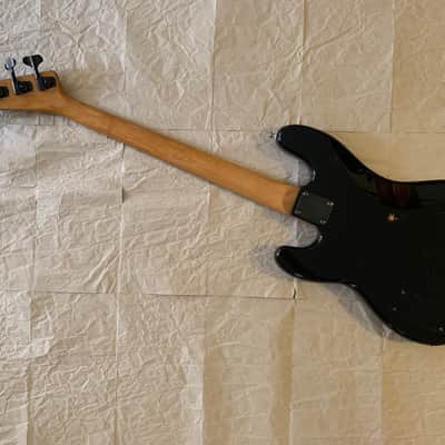 Lado Hawk series P-J bass 80s 90s - Black Good Condition with GigBag image 14
