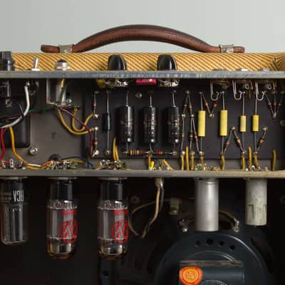 Fender Harvard Model 5F10 Tube Amplifier (1958), ser. #H-001736. image 8