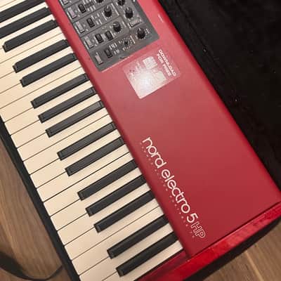 Nord Electro 5D SW73 Semi-Weighted 73-Key Digital Piano 2015 - 2018 - Red image 2