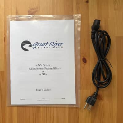 Great River Electronics ME-1NV Mic Preamp 2000s - Black image 5