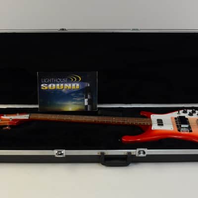 2017 Rickenbacker Model 4003S Stereo Bass Guitar - Fireglo w/ OHSC image 2