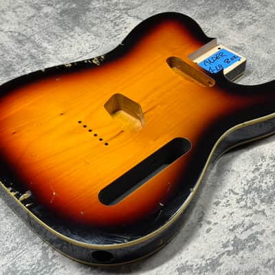 Real Life Relics Tele® Telecaster® Body Double Bound Aged 3T Sunburst image 3