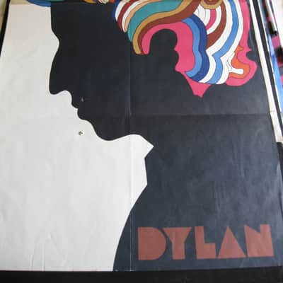 Bob Dylan’s Greatest Hits, Milton Glaser Poster, 1967, Psychedelic, Original! image 2
