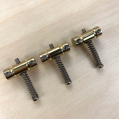 Gotoh In-Tune Saddle Set Telecaster, Solid Brass - Set Of 3,  PSS-ITB imagen 3