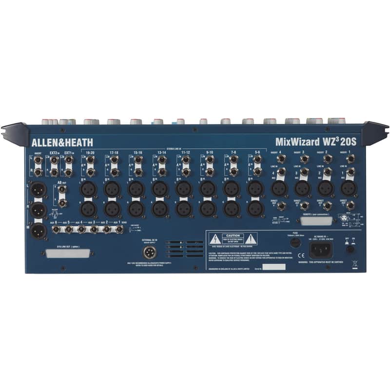 Allen & Heath MixWizard WZ3 20S 12-Channel / 20-Input Stereo Mixer