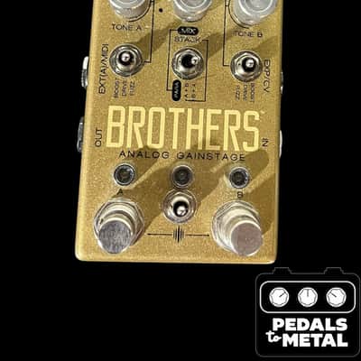 Chase Bliss Audio Brothers Analog Gain Stage 2017 - 2018 - Gold X16928 image 2
