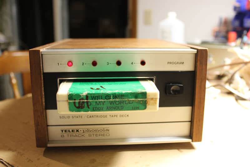 Restored Telex-Phonola B9144A 8 track player image 1
