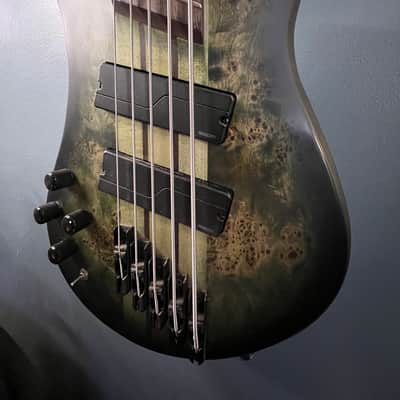 Spector NS Dimension 5 Left-Handed 2021 - Present - Haunted Moss Matte image 2