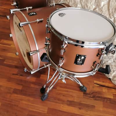 Sonor SQ1 20" 12" 14" 3pc - copper brown finish image 3