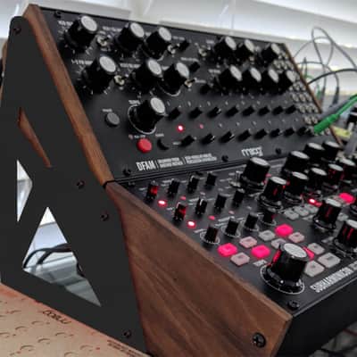 2 Tier Angled Rack Stand For Moog Semi-Modular DFAM, Mother-32, Subharmonic Synthesizer image 5