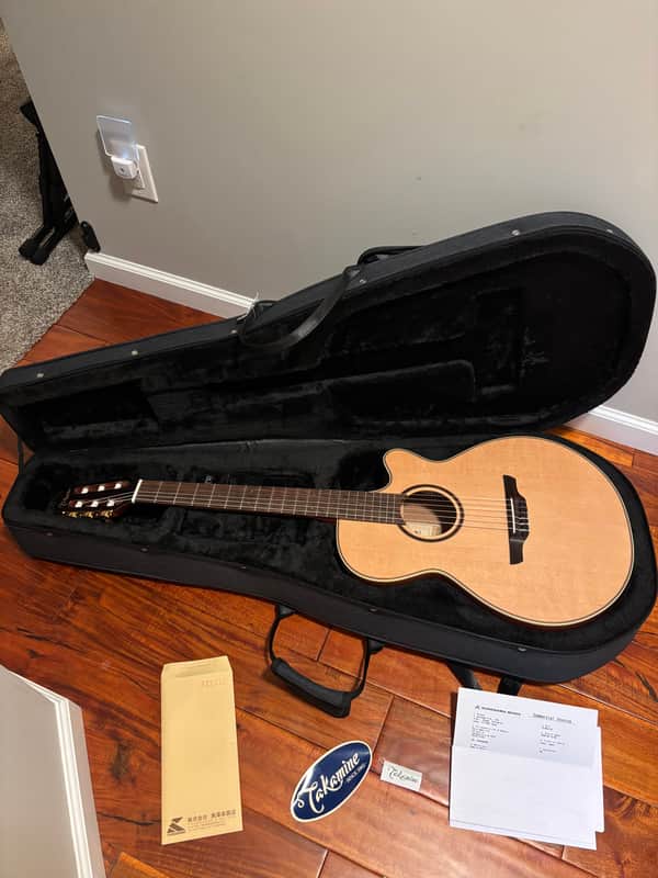 Takamine P3FCN Pro Series 3 FCN Cutaway Classical Nylon-String Acoustic/Electric Guitar