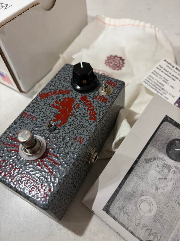 Analogman Beano Boost Treble Booster Pedal | Reverb UK