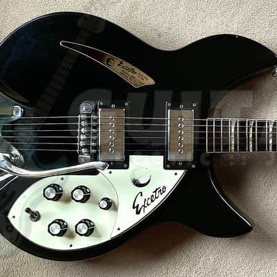 EXCETRO HARLEY-1 'DASH' c.1968 w/HSC - MIJ MASTER-BUILD HOLLOW-BODY image 1