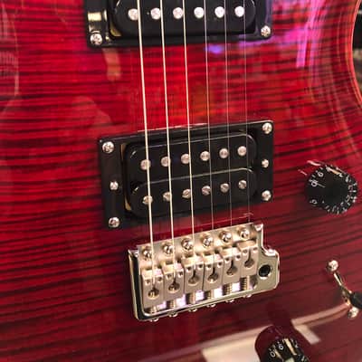 PRS SE Custom 24 Limited Edition Electric with Gigbag - Ruby image 5