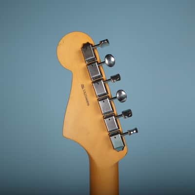 Fender American Professional Classic Jazzmaster Metallic Teal Electric Guitar image 10