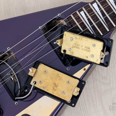 1993 Grover Jackson Randy Rhoads Standard V Blue Purple w/ | Reverb
