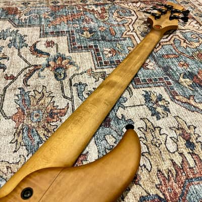 F Bass AC5-Classic Fretless Amara Ebony Top 2024 image 9