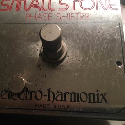 EHX Small Stone 1975 Silver/Red letters image 3