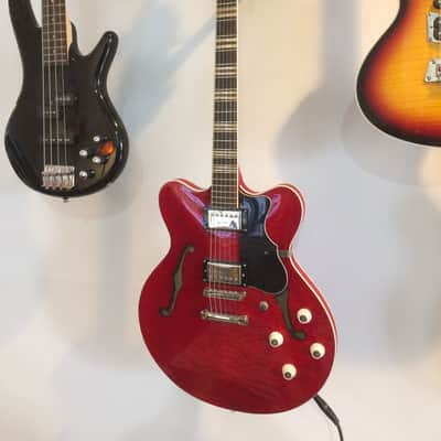 Hofner Verythin CT 2012 Cherry with Case image 2