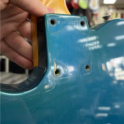 Vintage 1966 Fender Telecaster Factory Refin Lake Placid Blue w/OHSC TSU24885 image 16