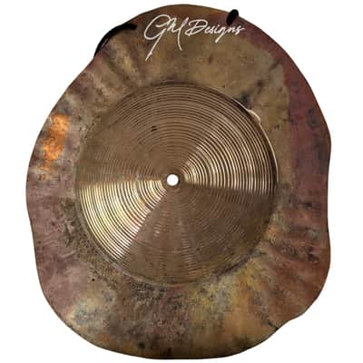 GM Designs Hanging/Mountable Irregular Cymbal w/ 10" Bell - Unique Resonant Voices! image 1