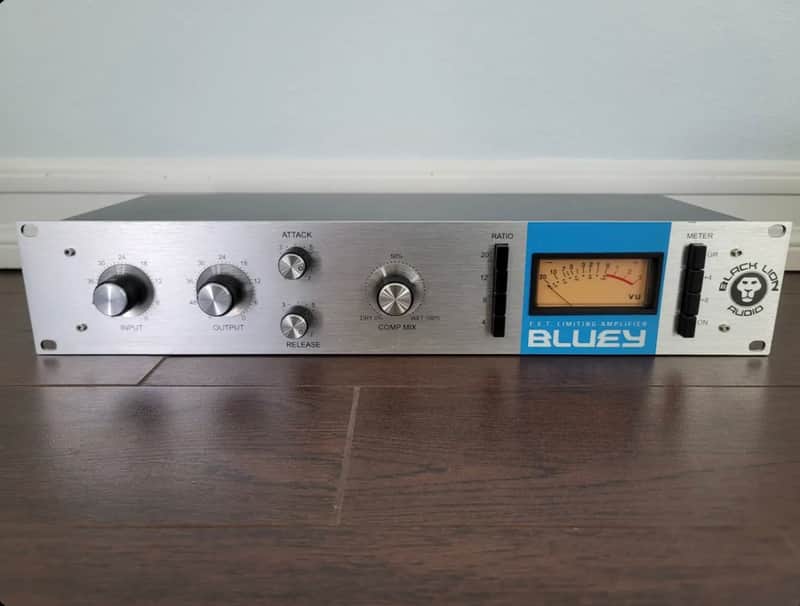 Black Lion Audio 1176 compressor BLUEY - Blue Stripe & Silver image 1
