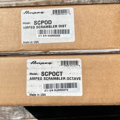 Ampeg Scrambler SCPOD SCPOCT Sub Bass 2005 - Black image 4