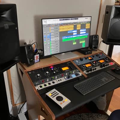 Bazel Studio Desk Maximus 12U Maple Finish image 2
