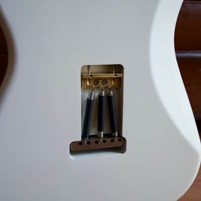 Constantin Guitars Sweetcaster Classic #0008 - Olympic White Aged 3.5kilos !!!VIDEO!!! image 10