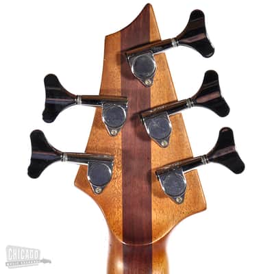 Warrior Custom Five String Bass Natural image 9