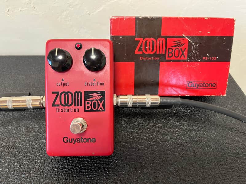 GUYATONE ECCENTRIC DISTORTION【Japan Vintage】ZOOM BOX PS-102 1980s-RED image 1