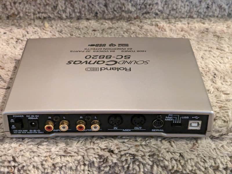 Roland Sound Canvas SC-8820 mid 90's | Reverb