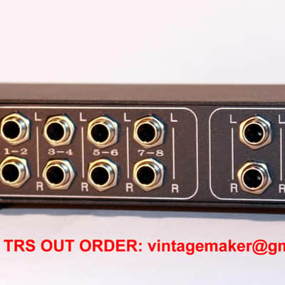 8 Input Channel Analog Summing Mixer for Synth - DAW - Drum Machine - Stereo Balanced - Customize Your Studio Mixer - New! image 7