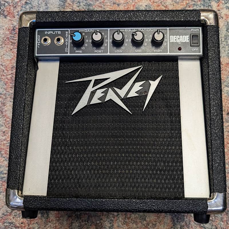 1980s Peavey Decade 10-Watt 1×8″ Guitar Combo Black