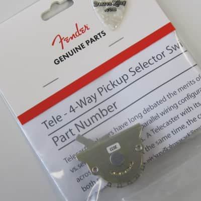 Fender Custom Shop Telecaster 4-way Pickup Selector Switch 0992250000 image 1