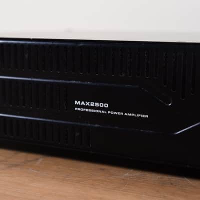 Phonic MAX 2500 2-Channel Power Amplifier (church owned) CG00LKV image 3