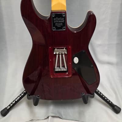Schecter Omen Elite-6 FR Left-Handed 2021 - Present - Black Cherry Burst image 5