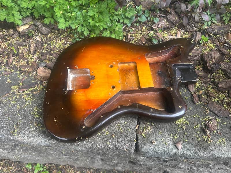 PreCBS 1959 1960 Fender Jazzmaster body image 1