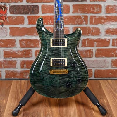 PRS Dragon III #46 of 100 Quilted Maple Top Teal Black /Brazilian Rosewood 1994 w/OHSC image 1