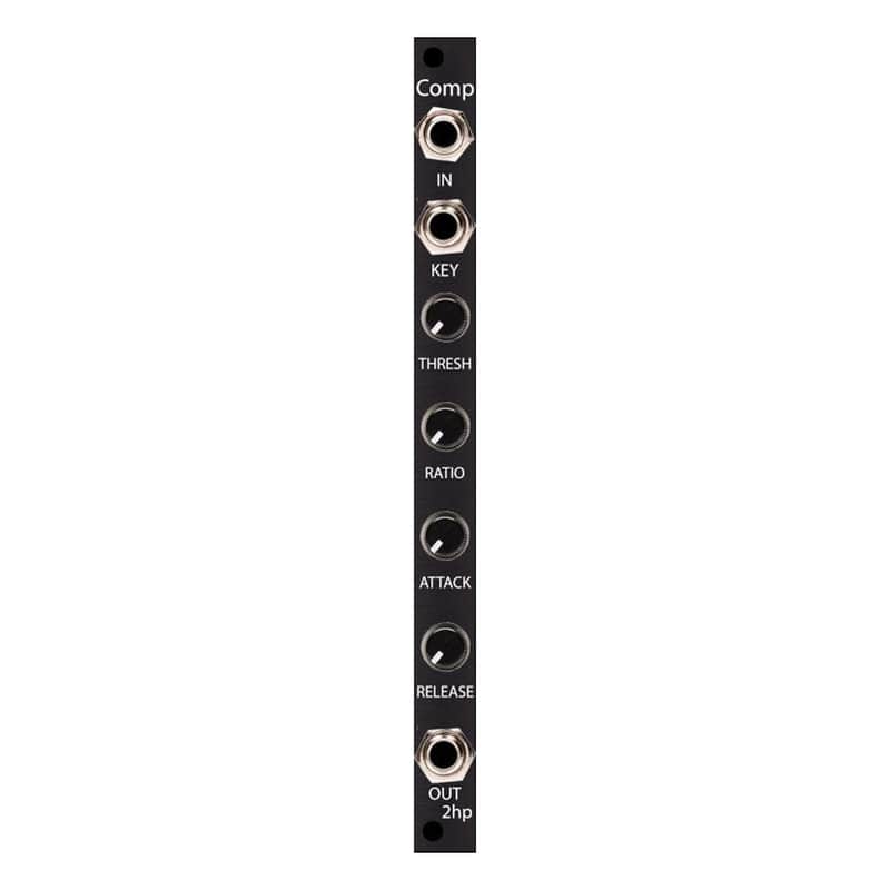 2hp Comp Eurorack Compressor Module (Black) image 1