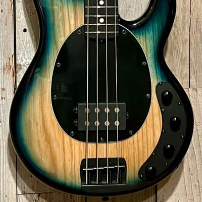 Stunning 2026 Ernie Ball Music Man StingRay Special Electric Bass Guitar - Mean Blue Burst, Ebony Fingerboard image 4