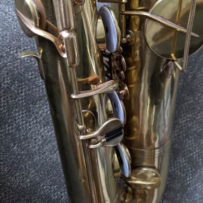 Buffet Crampon Cie Evette & Schaeffer 1927 - Vintage Lacquer Bari Sax Paris France Baritone Saxophone image 22